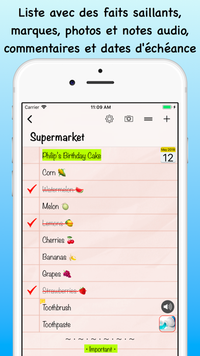 Screenshot #2 pour Make a List!