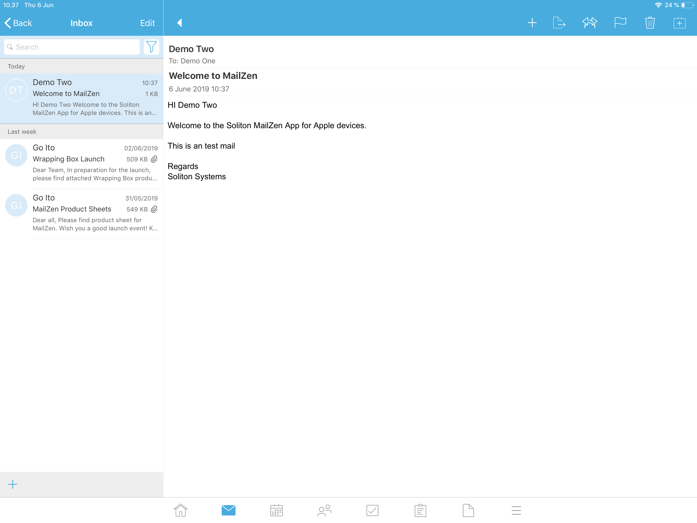 Soliton MailZen