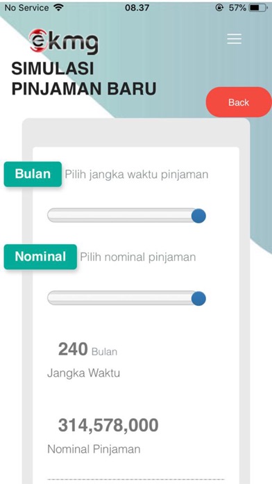 App screenshot