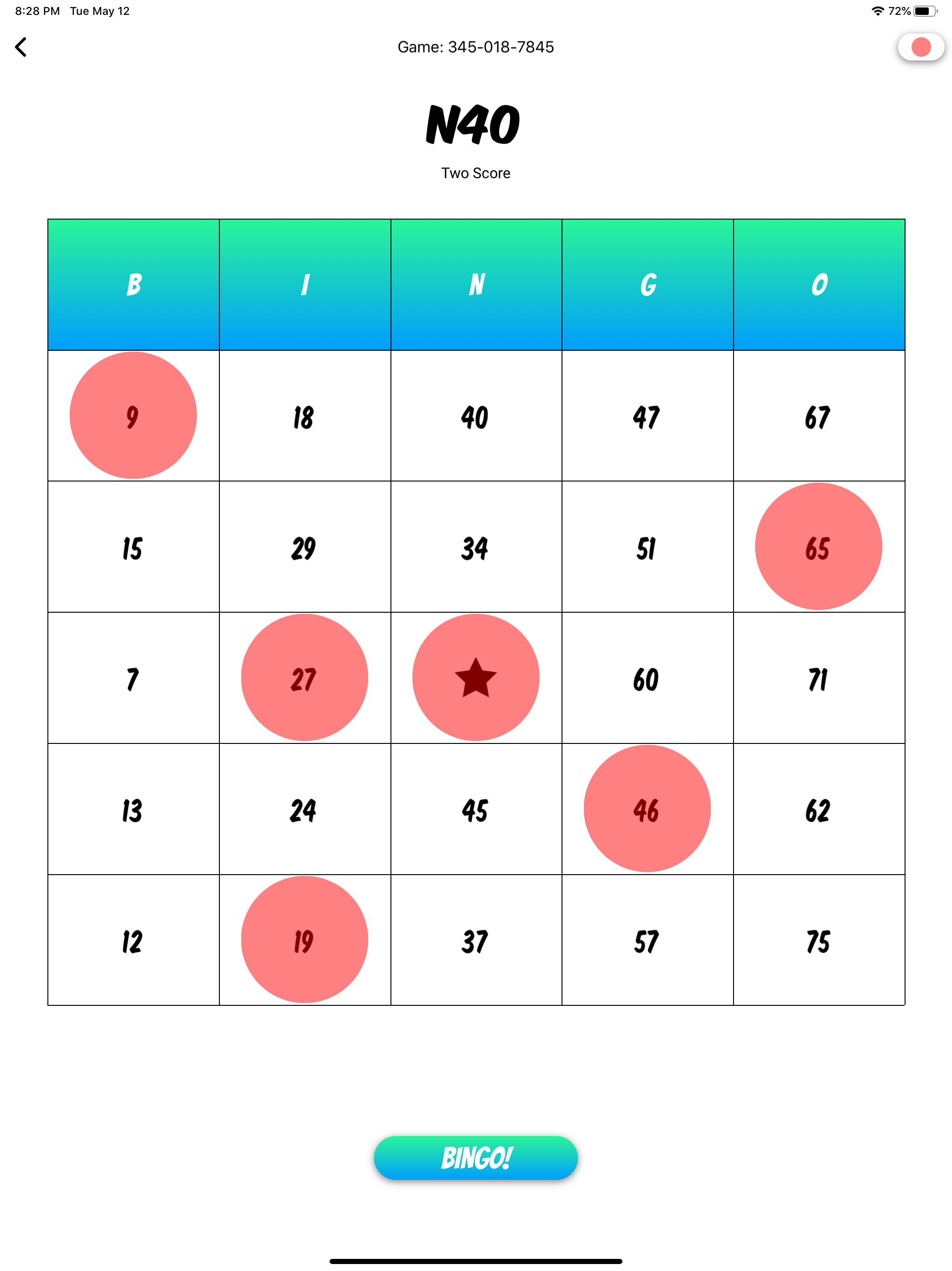 Let's Go: Bingo