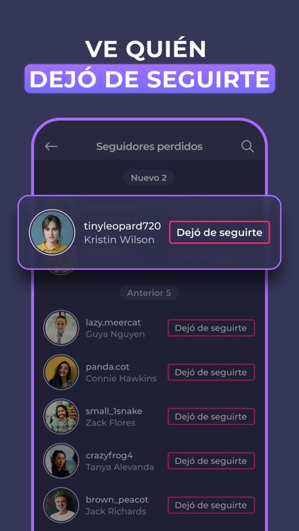 Reports: Followers Tracker