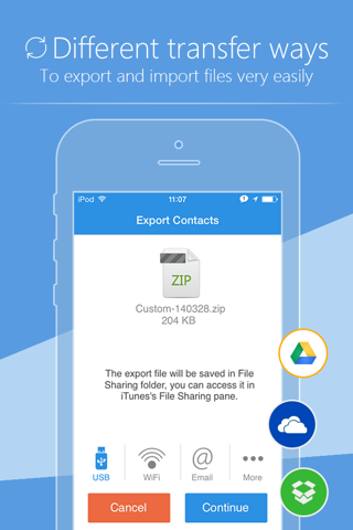 SA Contacts Lite - náhled