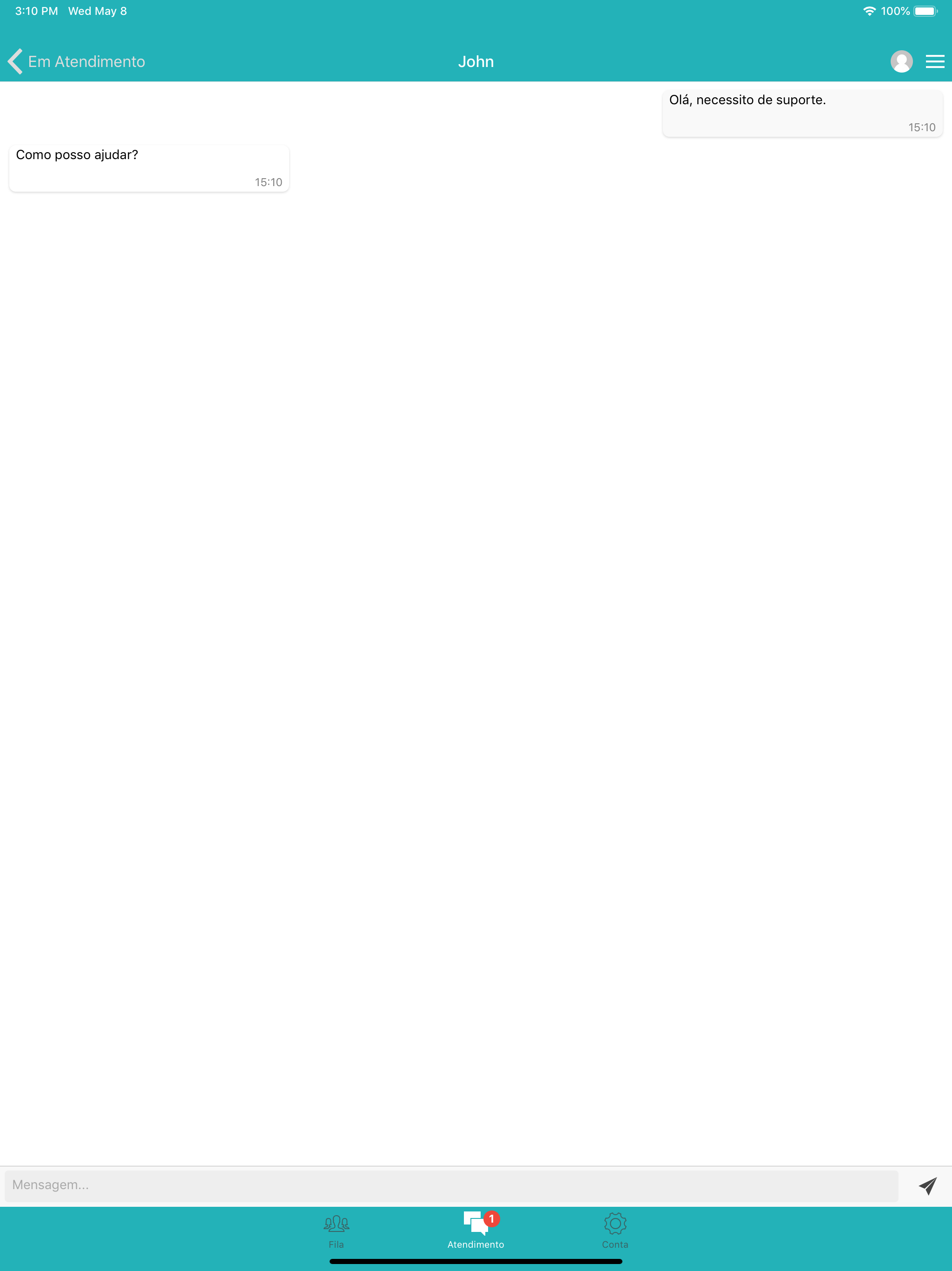TomTicket: Atendimento