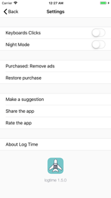 Log Time Smart Calculator screenshot