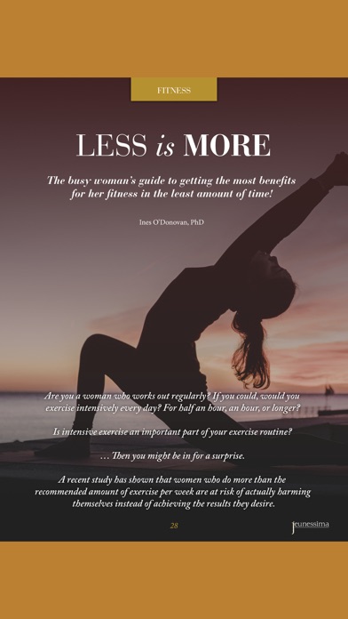 Jeunessima Magazine for Women Screenshot
