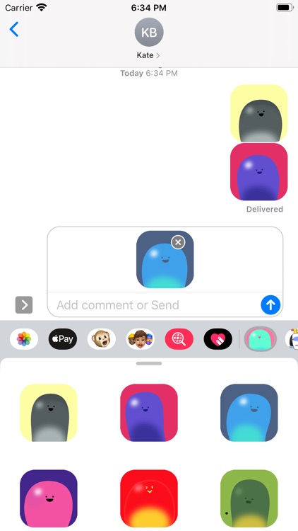 Valentina Green stickers