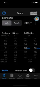 Army Fitness APFT Calculator screenshot #5 for iPhone