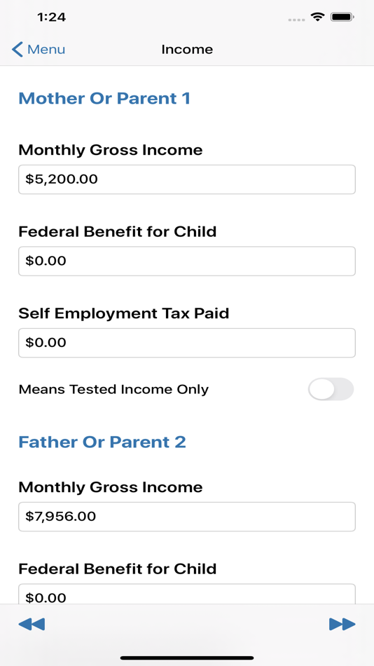 #3. Child Support Calculator of TN (iOS) By: State of Tennessee