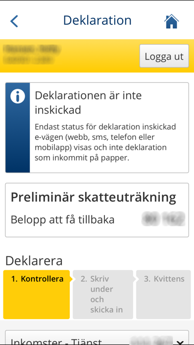 Skatteverket Screenshot