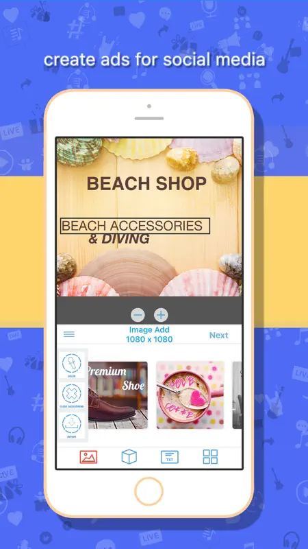 Ad Maker for fb Ads & Banners screenshot 5 of 7