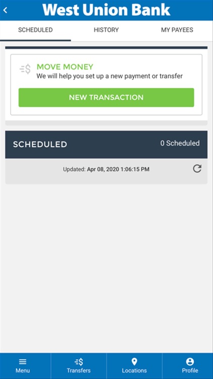 West Union Bank Mobile screenshot-4