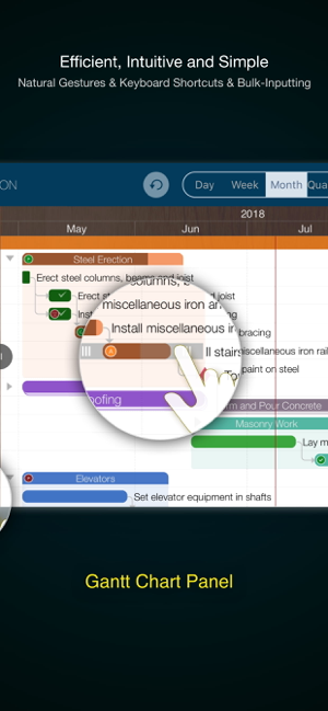 ‎QuickPlan - Project Gantt Plan Screenshot