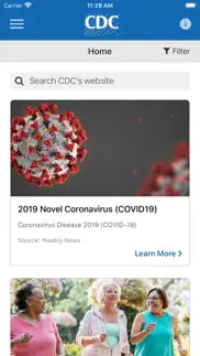 cdc iphone screenshot 1