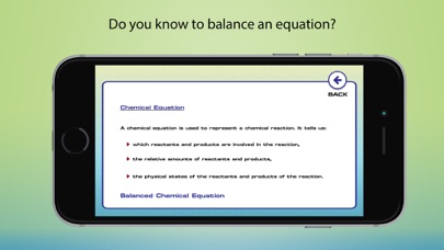 Balancing Chemical Equations Screenshot