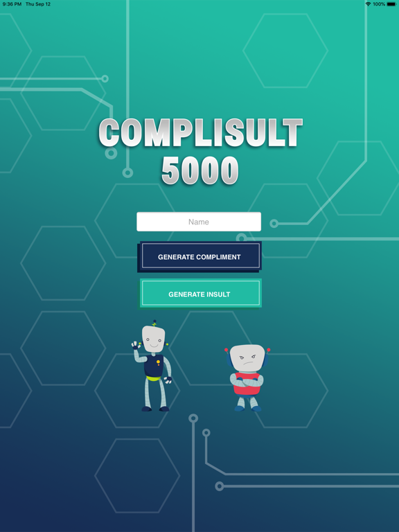Complisult 5000 iPad screenshot 1 - Entertainment app