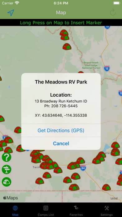 Screenshot #2 pour Idaho – Camping & RV spots