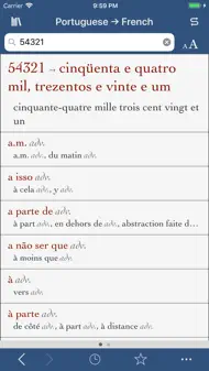 Ultralingua French-Portuguese iphone bilder 2