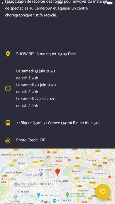 Parissi - events in Paris Screenshot