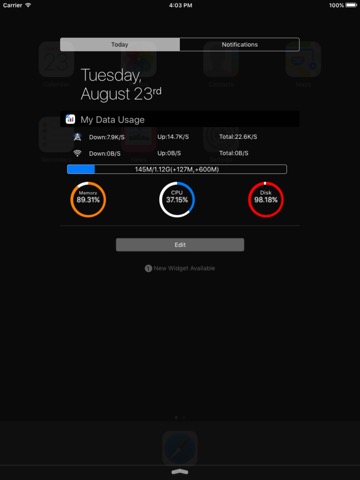 My Data Usage Cellular Widgetのおすすめ画像1