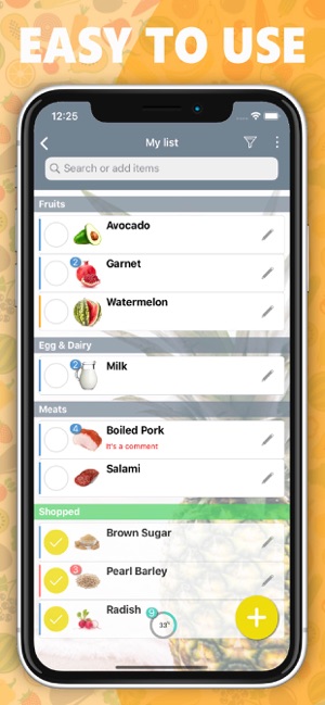 Grocery Shopping List - Cloud(圖3)-速報App