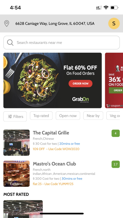 Just Eat Now Screenshot