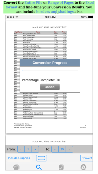 PDF to Excel by PDF2Officeのおすすめ画像3