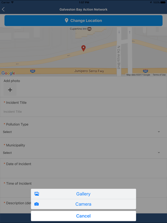 Galveston Bay Action Network iPad screenshot 5 - Social Networking app
