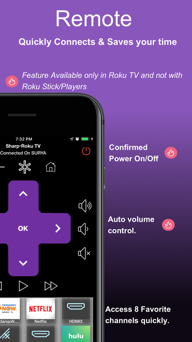 Roku TV Remote Control : Smart Screenshot