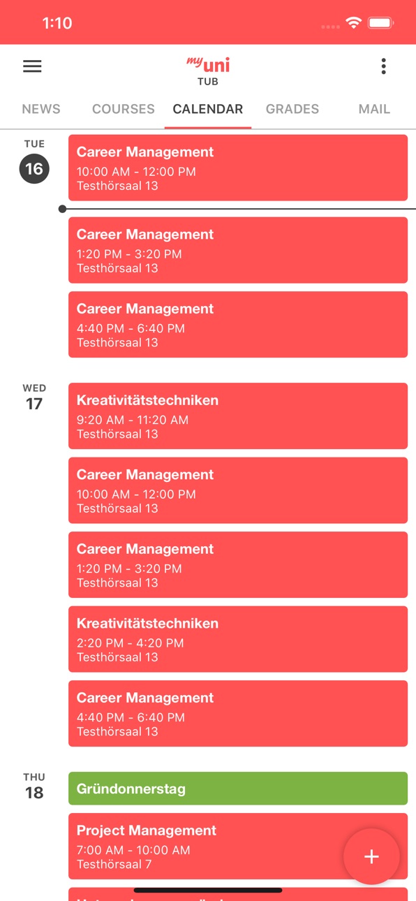 iPhone screenshot