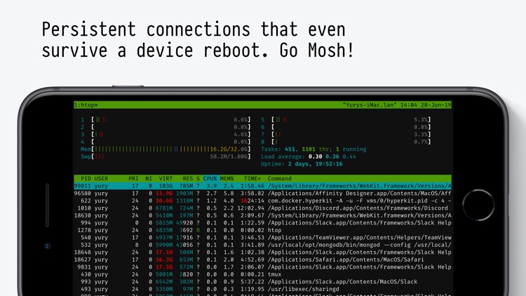 Blink Shell: Mosh & SSH Client