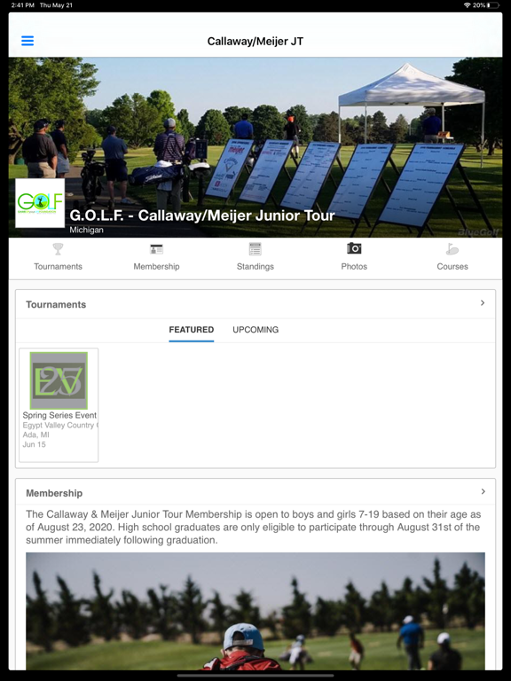 Screenshot #4 pour Callaway/Meijer - G.O.L.F