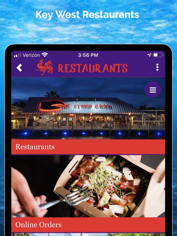 Key West Restaurants iPad screenshot 1 - Food & Drink app