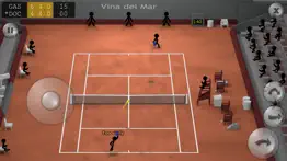 stickman tennis iphone screenshot 1