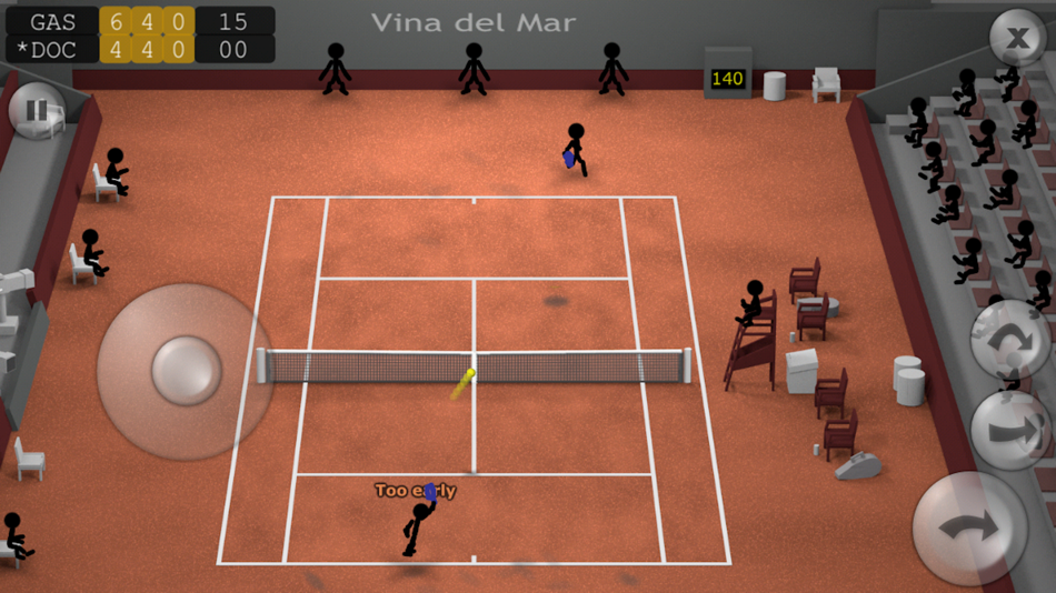 Stickman Tennis - 3.2 - (iOS)