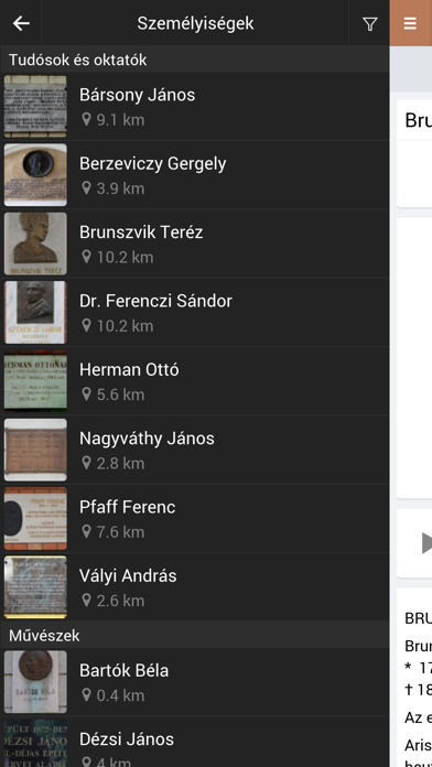 Emléktáblák Miskolc screenshot 3