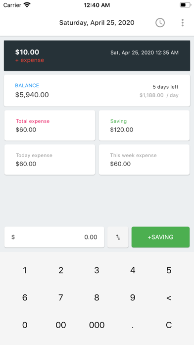 Money Tracker - Finance Screenshot 2 - AppWisp.com Money Tracker - Finance Screenshot 2 - AppWisp.com