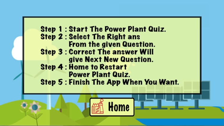Power Plant Quiz