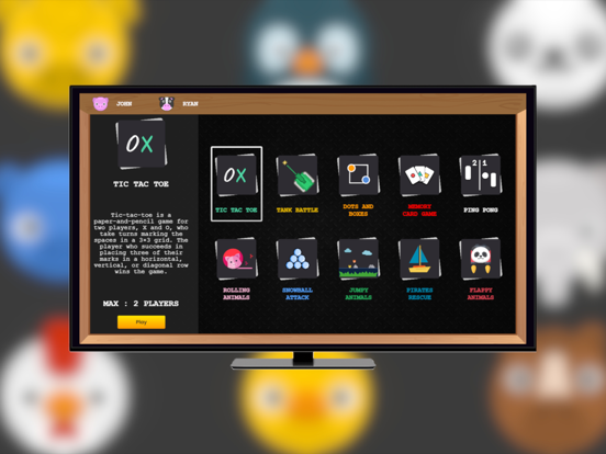 Arcade Family Cast Games iPad screenshot