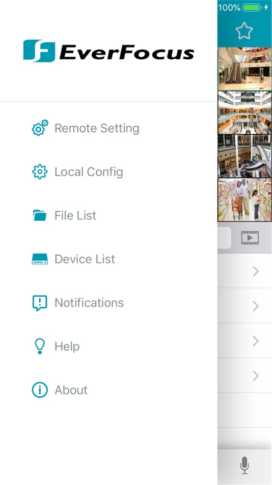 #3. eFVMS by Everfocus V2.0 (iOS) 由: EverFocus Electronics Corp.