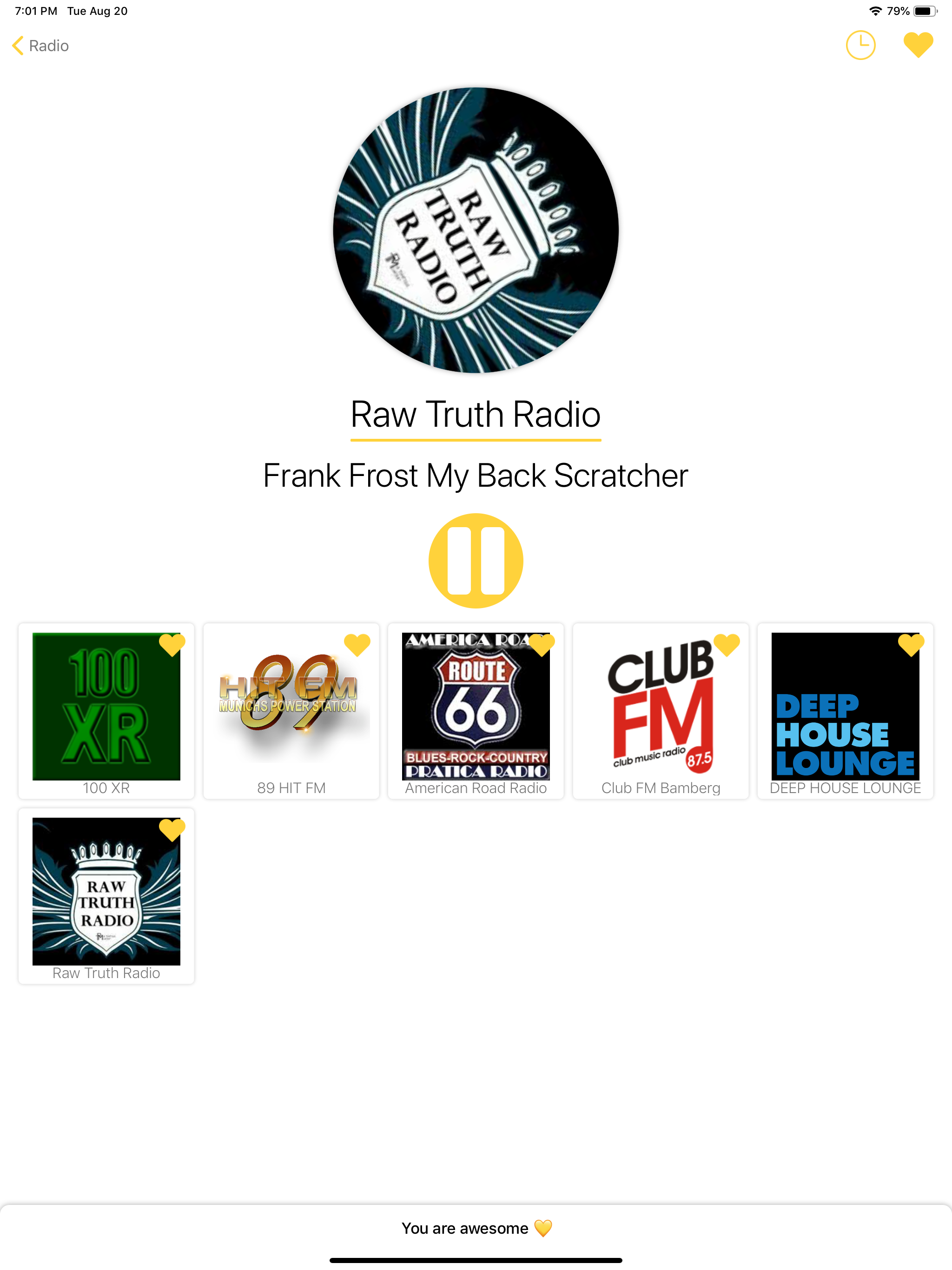 Radio online Listen to music screenshot 5