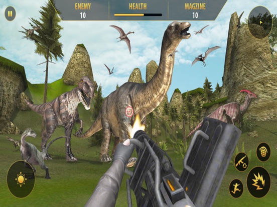 Screenshot #4 pour Dino Hunter 2020