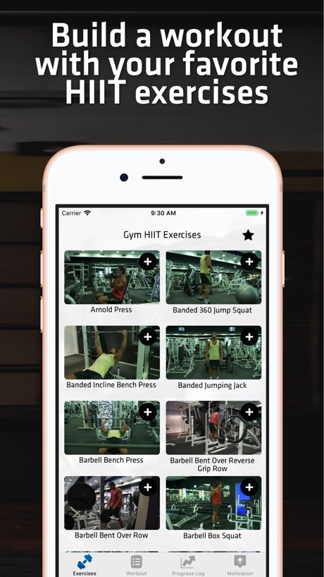 HIIT Gym Workout for Men screenshot 2