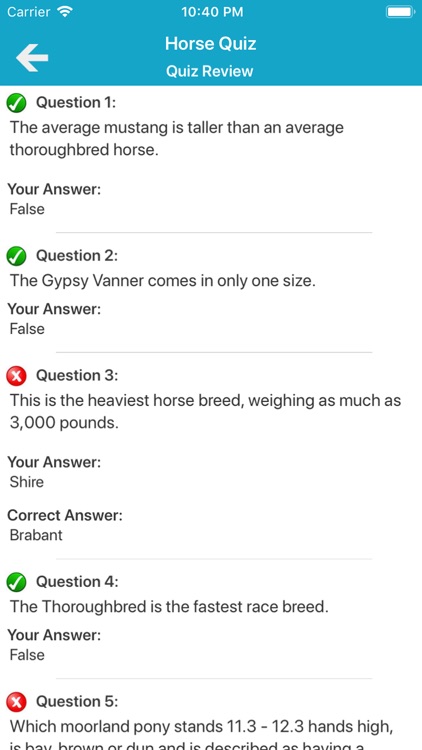 Domestic Animals Quiz screenshot-3