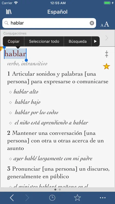 Gran diccionario Vox screenshot 1 of 3