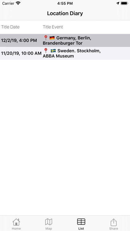 Location Diary screenshot-5