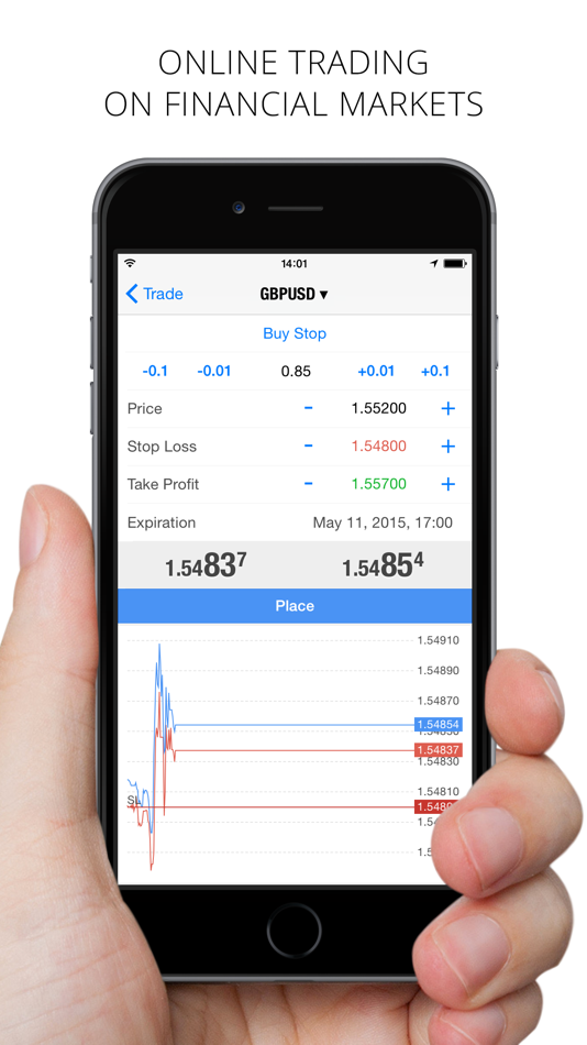 #1. MetaTrader 4 (iOS) By: MetaQuotes Software Corp.