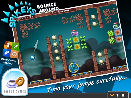 Spikey's Bounce Around iPad app afbeelding 2