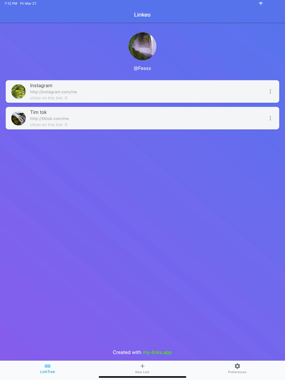 Linkeo - Multiple links on bio