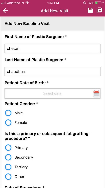 GRAFT General Registry