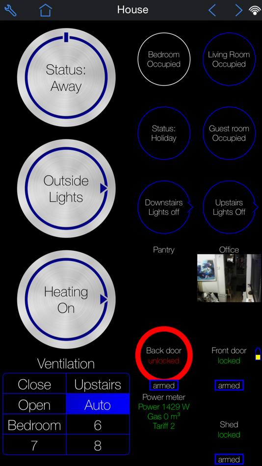 #1. HomeWave (iOS) 由: Intvelt